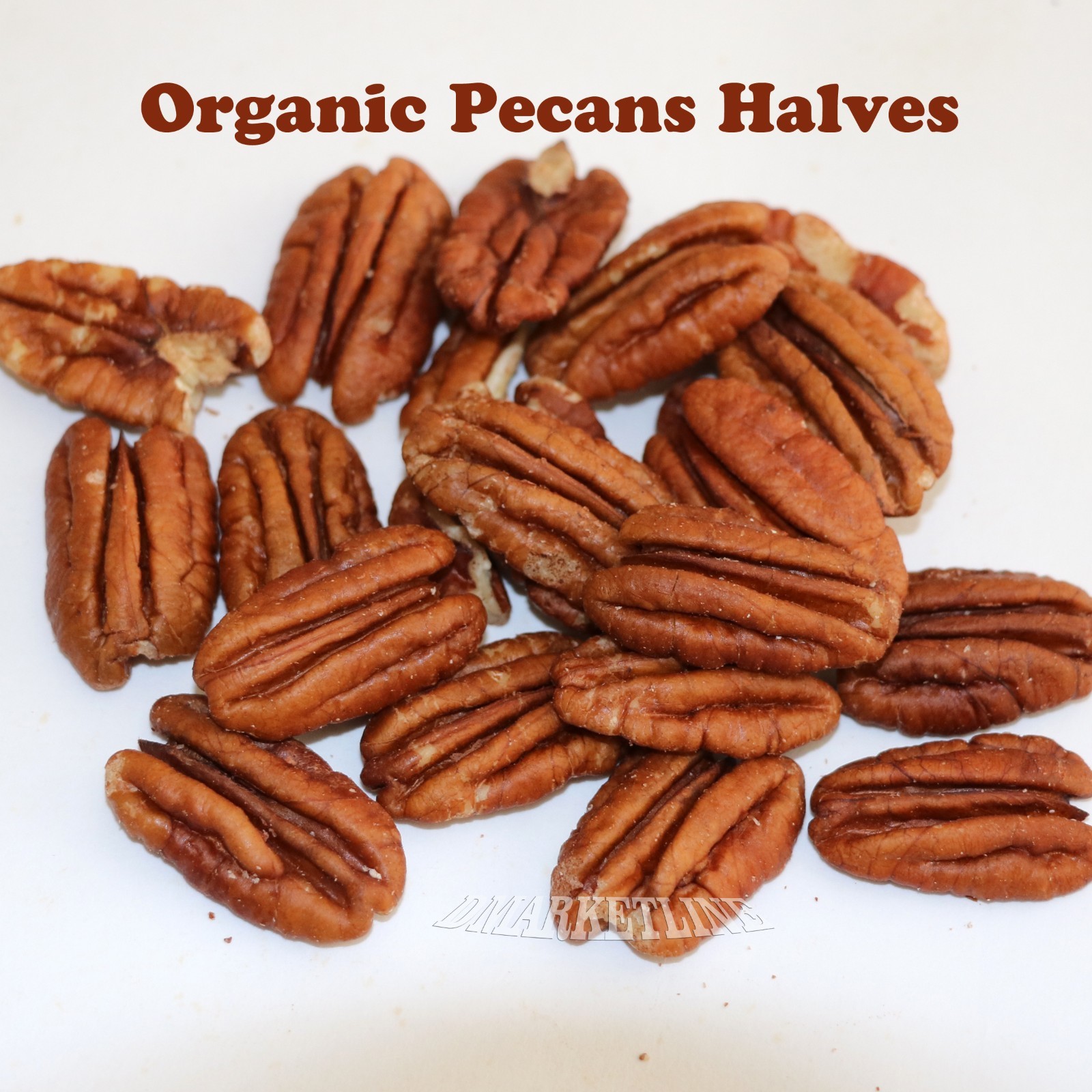 ORGANIC PECANS HALVES Raw no shell Bulk DELICIOUS ! gallery