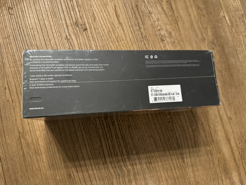 Level Touch Invisible Smart Lock B2 C-L12U Nickel new sealed gallery