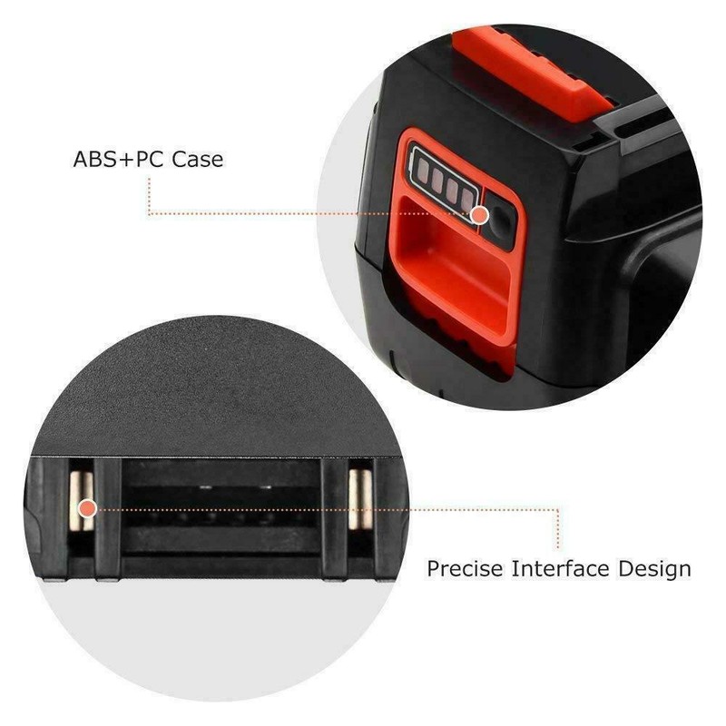 Battery LBX36 40V Replacement for Black and Decker Lithium Ion LBX2040 LBXR36 gallery