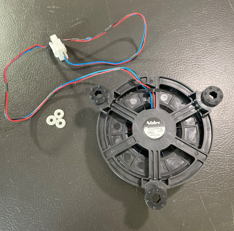 KitchenAid Refrigerator Evaporator Fan, W11727933 OEM Part KRQC736RPS00 gallery