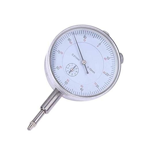 Metric Dial Indicator, 0-10mm x 0.01mm Precision Test Gauge Dial 4x2x1 inch gallery