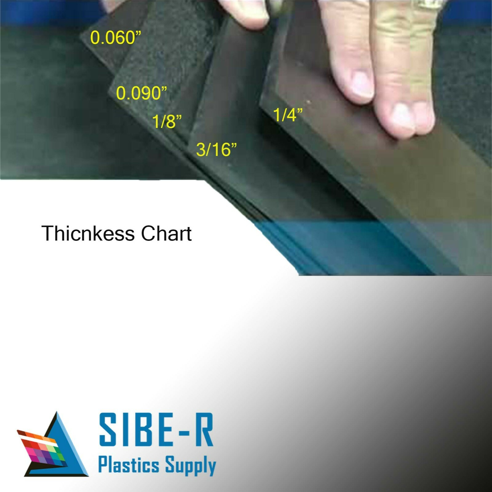 ABS Styrene Plastic Sheet - 1.5mm thick - Black - 200mm x 250mm - Flat Plate gallery