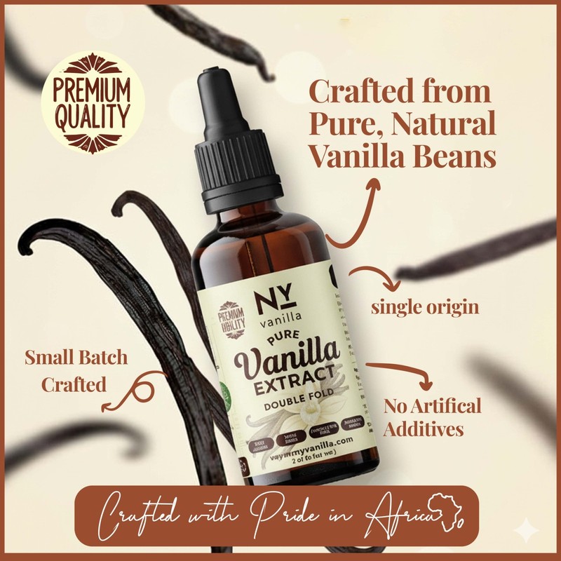Double Fold Vanilla Bean Extract, Pure Vanilla Extract For Baking 100 Ml gallery