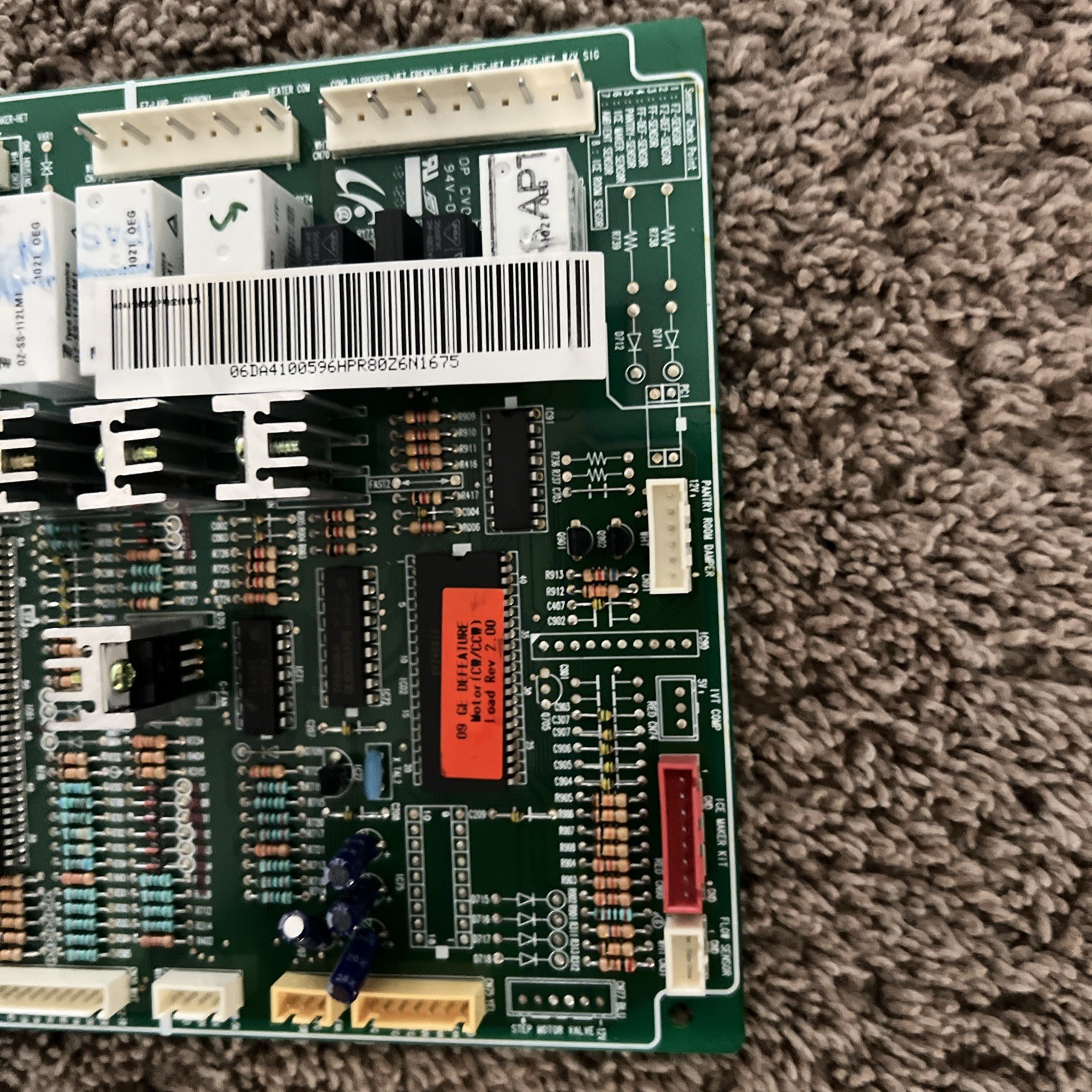 GE Samsung Refrigerator Electronic Control Board WR55X10985, DA41-00596H gallery