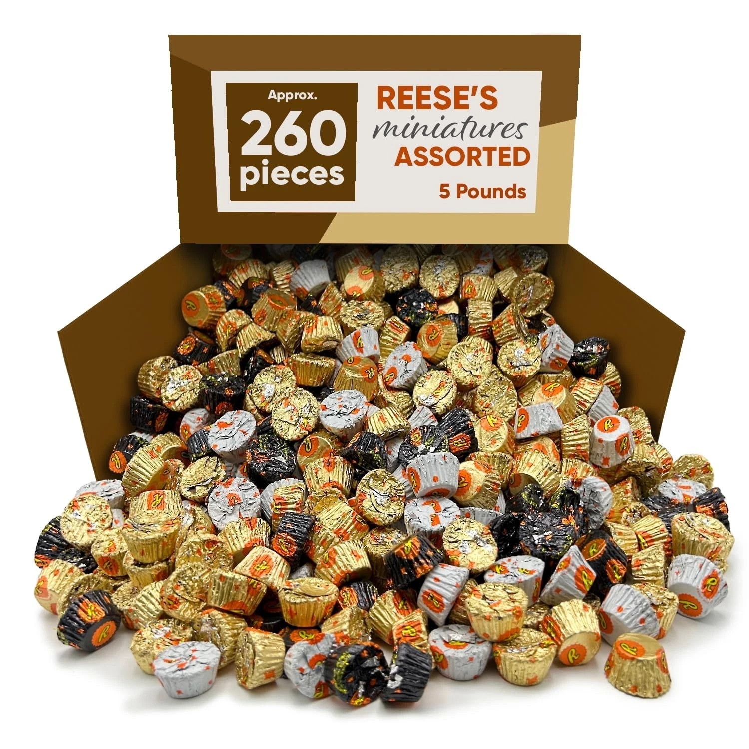Reese's PB Cups Miniatures Assortment Bulk Chocolate Halloween Candy (5 Pounds) gallery