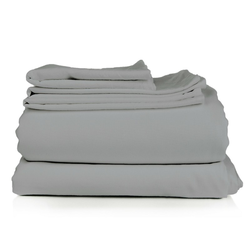 BED SHEETS 1800 THREAD COUNT BAMBOO COTTON FEEL KING QUEEN FOR DEEP POCKETS gallery