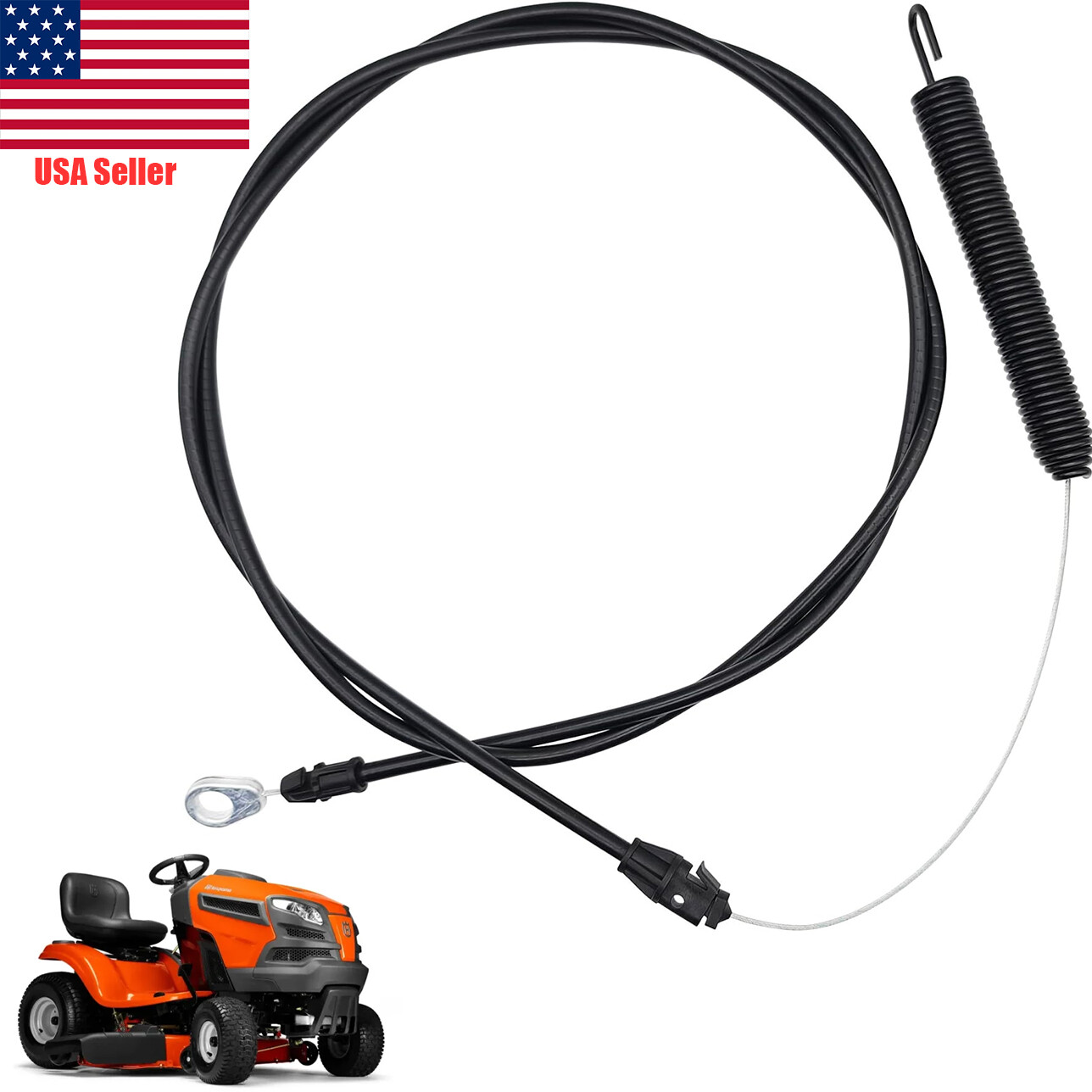 46" Deck Engagement Clutch Cable For Craftsman DYS4500 YT3000 YT4000 Lawn Mower gallery