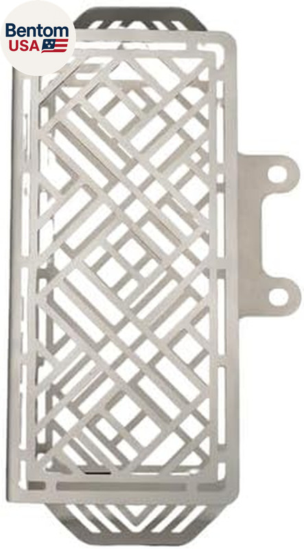 Radiator Guard (SILVER) Compatible with Royal Enfield HIMALAYAN 411 gallery