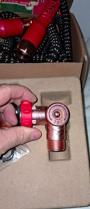 Copper Head 75 Ft Pocket Pivot Expandable Garden Hose 3X STRONG Swivels $89.99 gallery