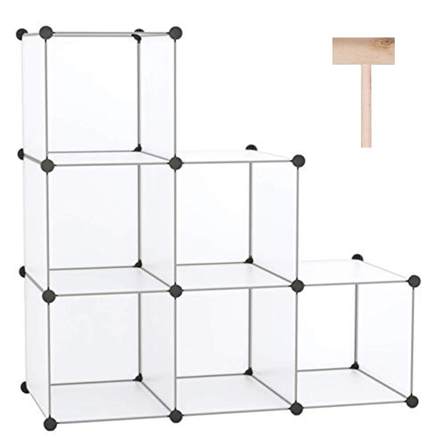 &AHOME Cube Storage Organizer, 6-Cube Shelves Units, Closet Cabinet, DIY Plas... gallery
