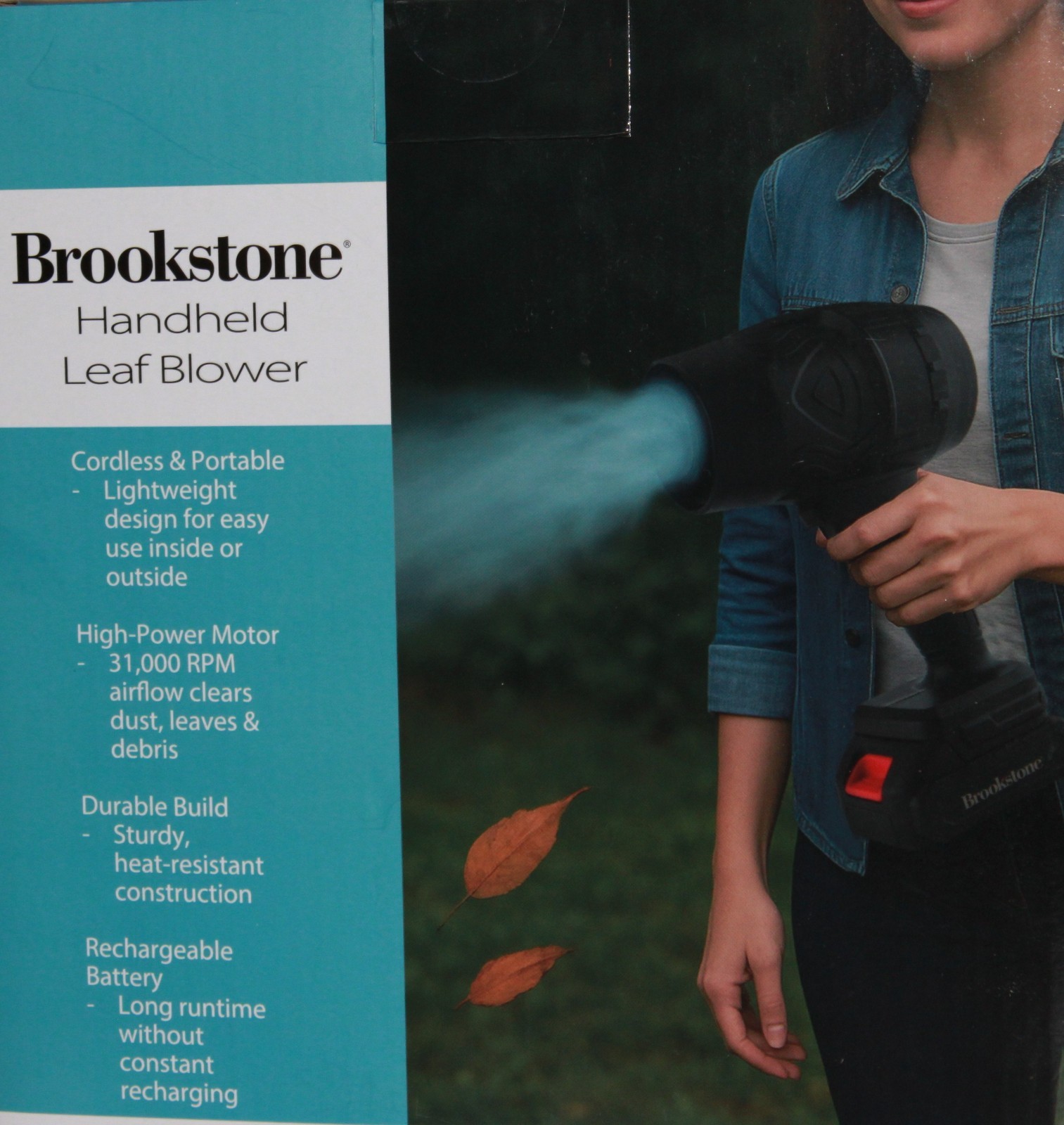RV SLIDE OUT HANDHELD LEAF & DEBRIS BLOWER 31,000 RPM RECHARGABLE BATTERY NIB gallery