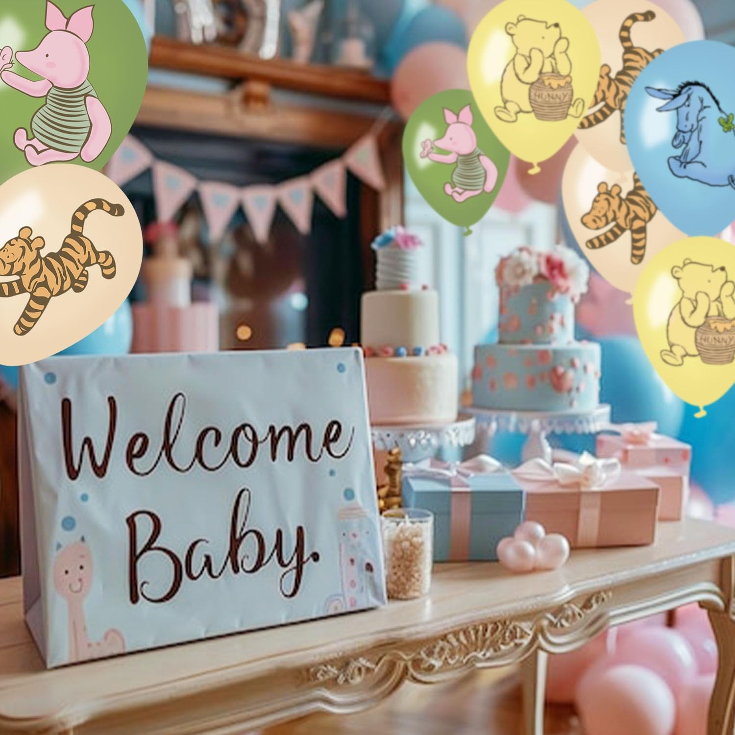 48PCS 12Inches Winnie Balloons for the Pooh Baby Shower Decorationsï¼ŒWinnie Ba gallery