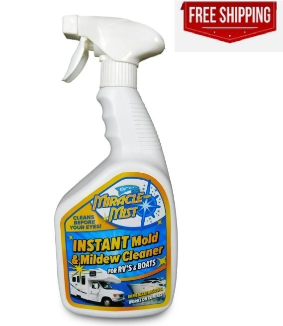 Miraclemist Instant, Mold and Mildew Spray Remover for RV and Boat'S Exterior an gallery