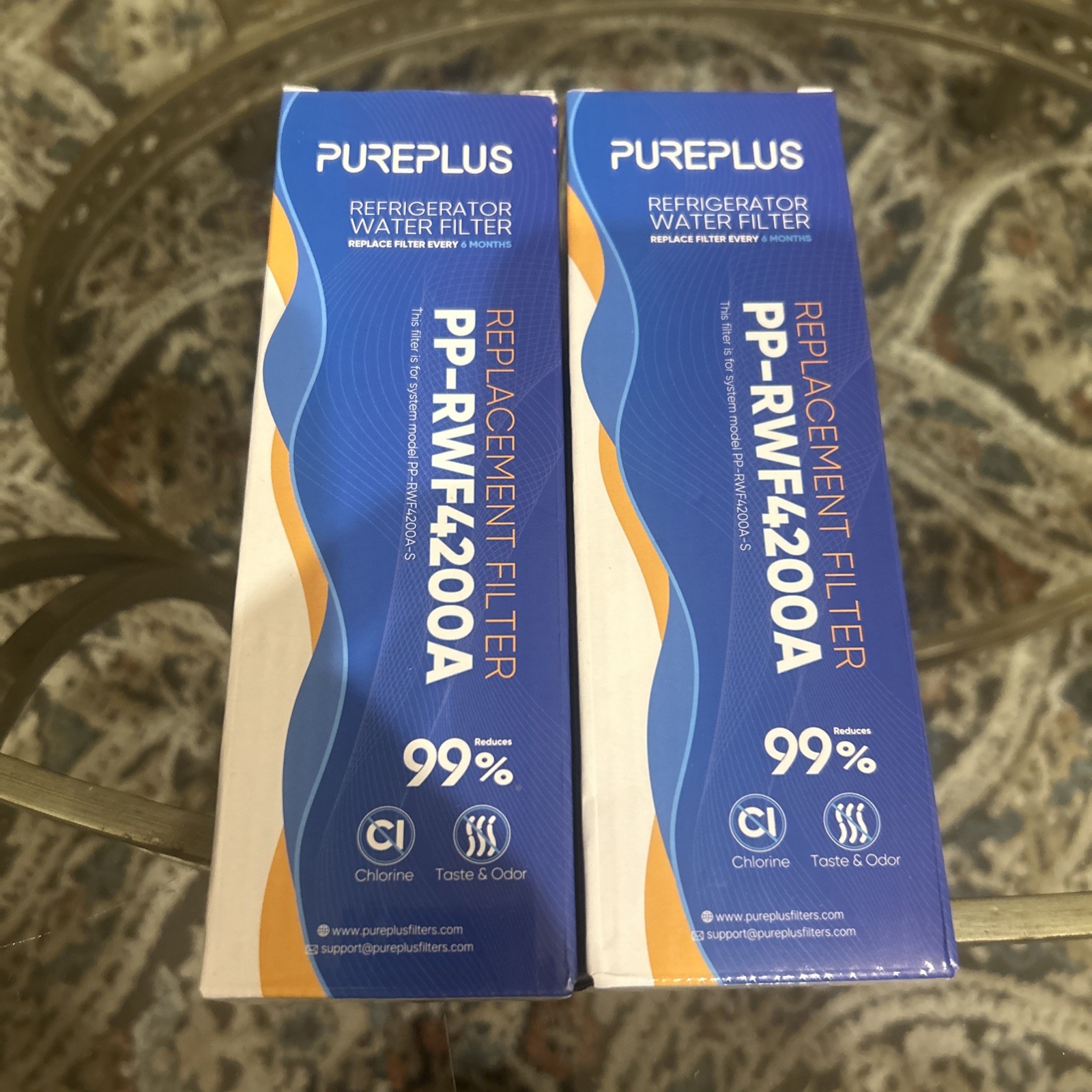 2 PUREPLUS PP-RWF4200A Water Filter NSF 42 Certified for Chlorine & Reduction gallery
