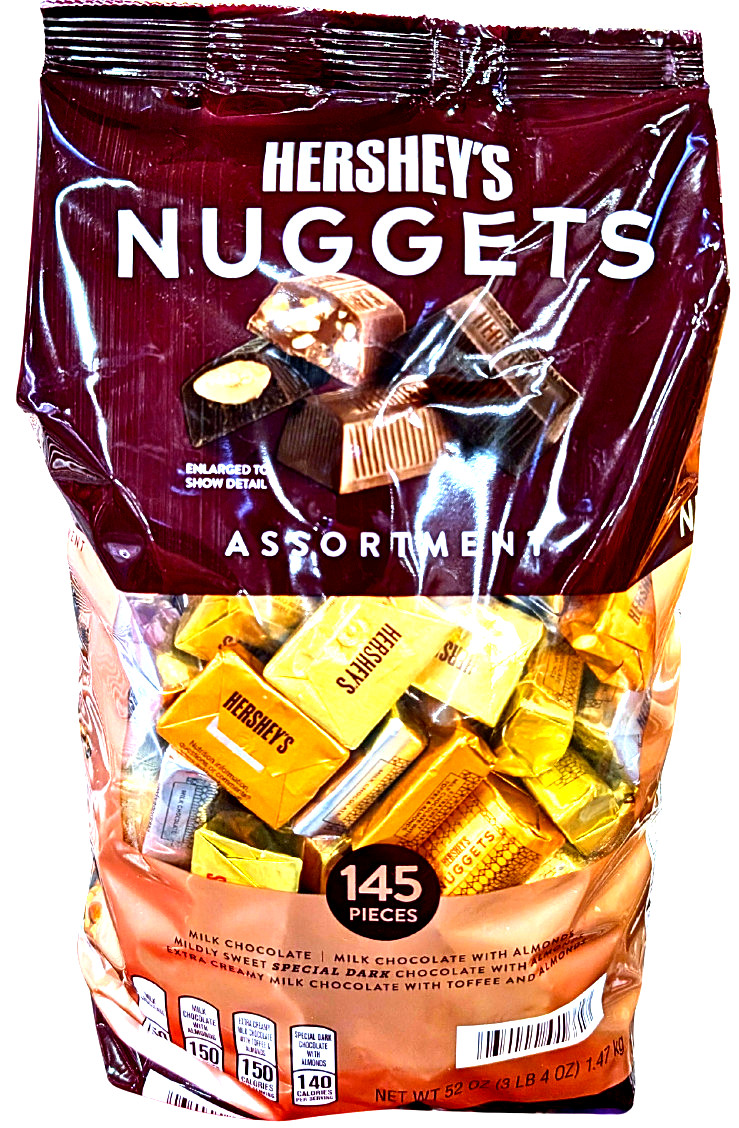 Hershey's Nuggets Assorted Chocolate Candy 145 Pcs EXP 06/2026 gallery
