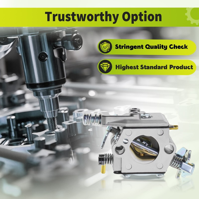Carburetor Spark Plug Air Filter Gaskets Fuel Line For Craftsman Chainsaw 42cc gallery