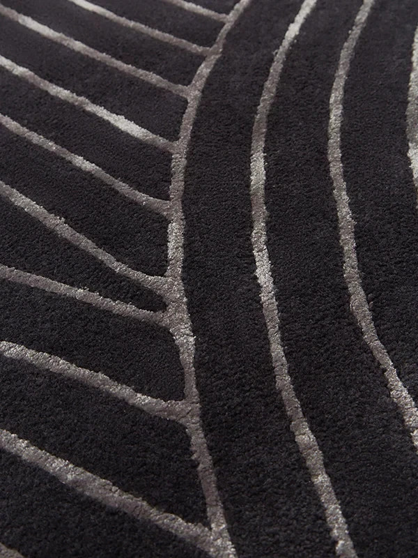Modern Geometric Hand Tufted Carpe Hand Tufted Wool Area Rug 5x8 Ft area rug gallery