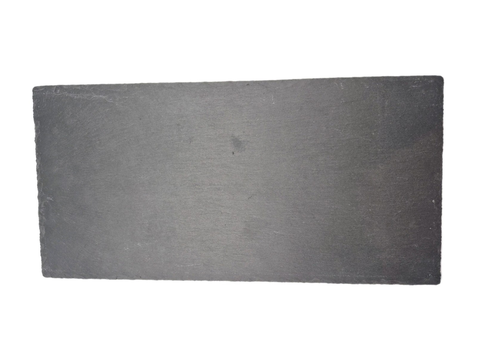 Thin Black Slate Tray Slab Felted Bottom for Display or Charcuterie 15.5x8" gallery