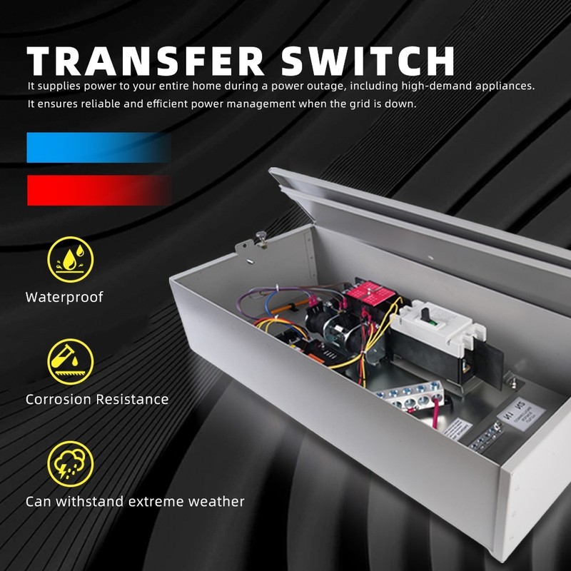 200A 200 Amp Automatic Transfer Switch w/ Power Management For Generac RXSW200A3 gallery
