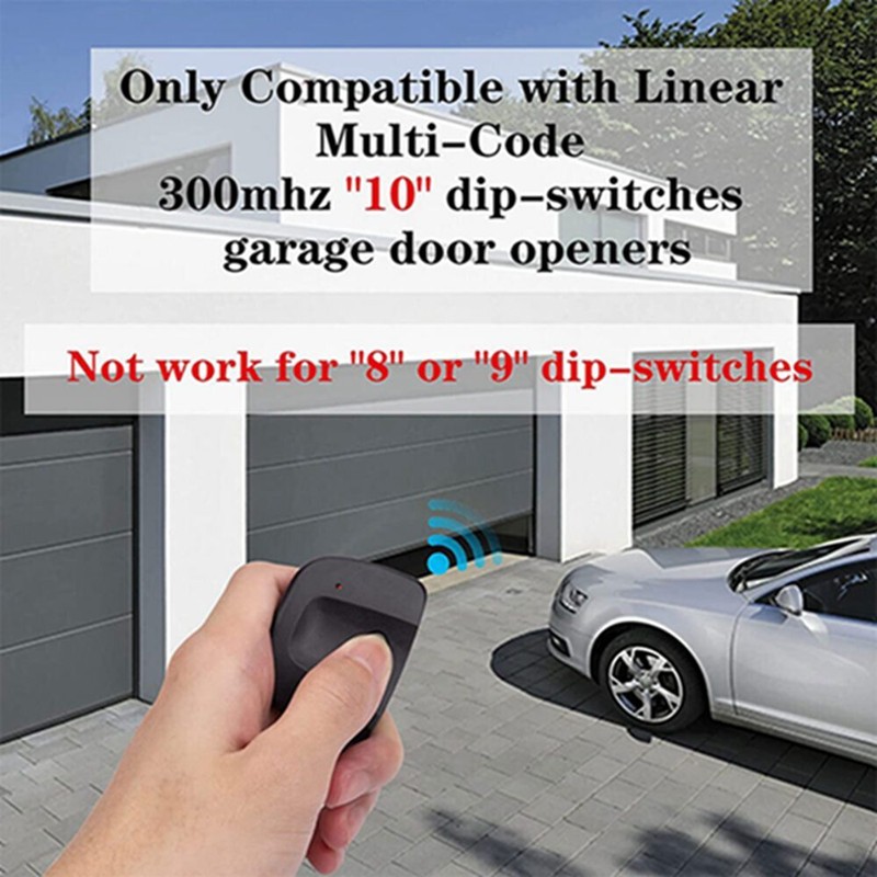 Multi-Code 3089 MultiCode 308911 for Linear MCS308911 Garage Gate Remote 300mhz gallery