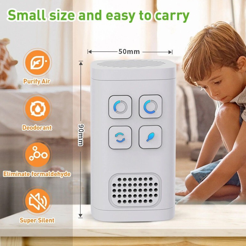 Air Purifier Deodorizer Negative Ion Equipped Outlet Ozone Generator Deodorant gallery