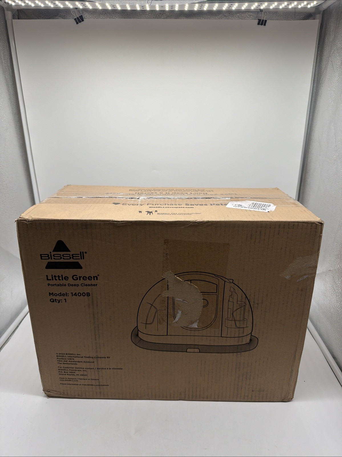 NEW BISSELL Little Green Portable Deep Cleaner 1400B - NOB gallery
