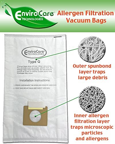 EnviroCare Replacement Allergen Vacuum Bags Designed to Fit Kenmore Canister ... gallery