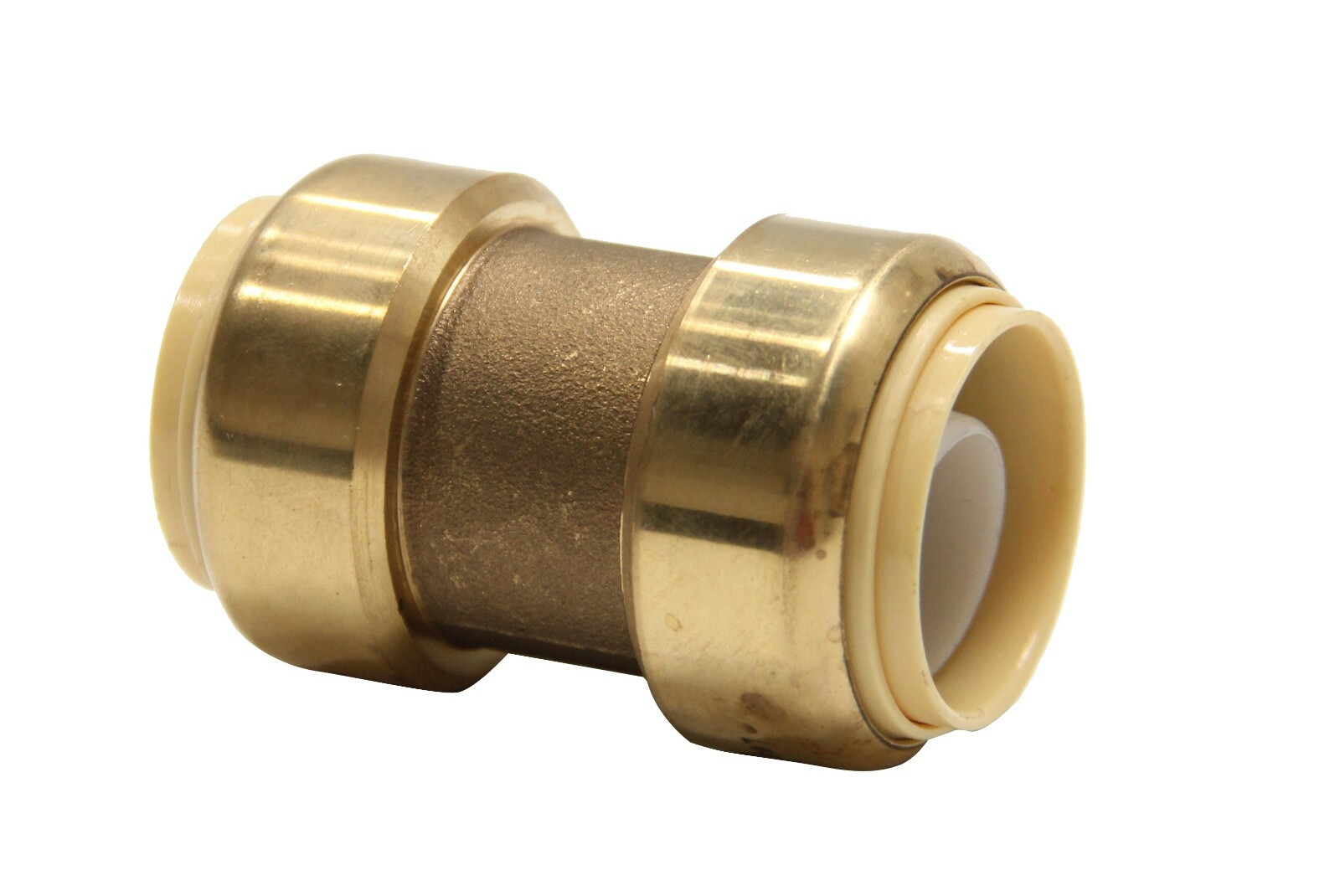 EFIELD 2 PCS 1" X 1" PUSH FIT COUPLINGS BRASS FITTINGS - LEAD FREE gallery