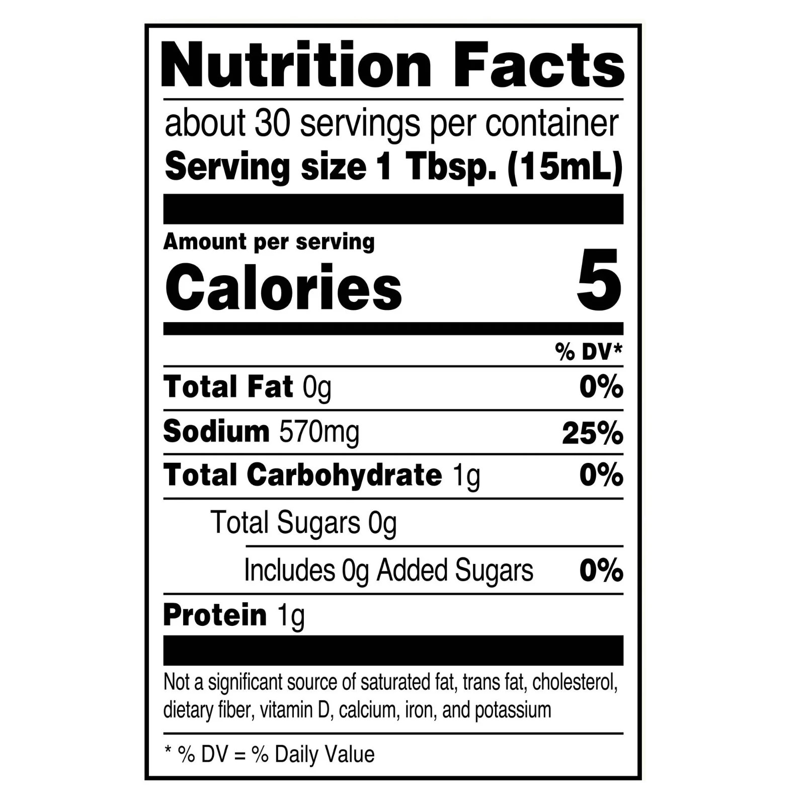 Great Value Less Sodium Soy Sauce, 15 fl oz gallery