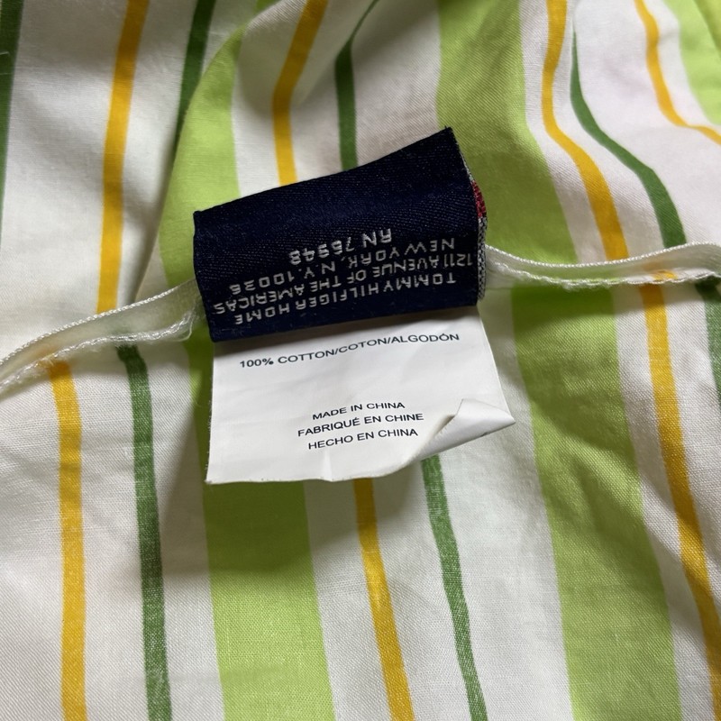 Tommy Hilfiger Somerville Full/Queen Duvet Comforter + 2 Shams Pink Green Floral gallery