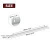 Cabinet Edge Finger Pull, 5pcs 600mm / 23.62" Hidden Cabinet Pulls, Silver gallery
