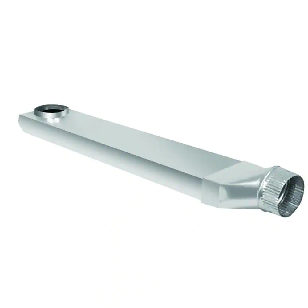 28 In. to 45 In. Adjustable Space Saver Aluminum Dryer Vent Duct with Straight O gallery