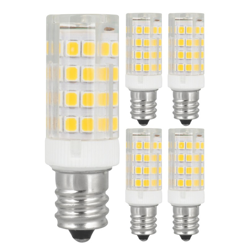 7W E12 LED Corn Bulb Light 6000K Candelabra Ceiling Fan Daylight Ceramics Lamp· gallery