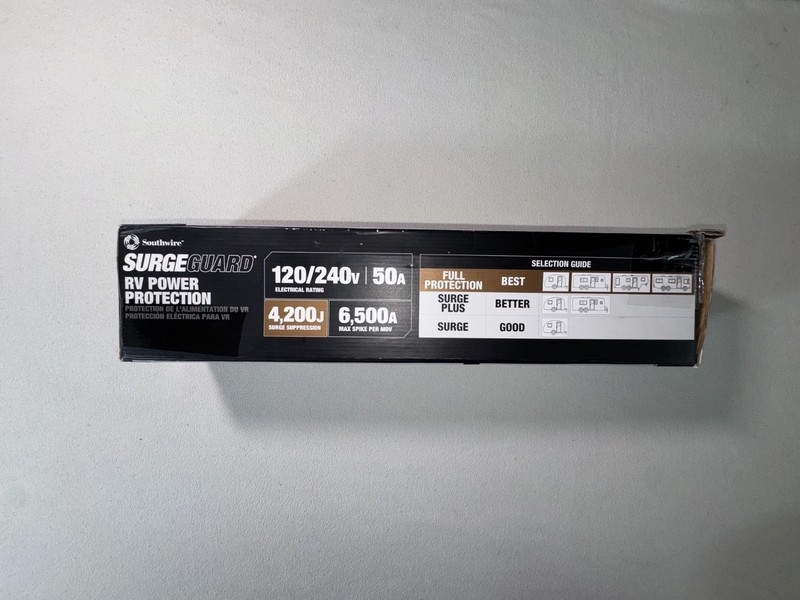 50 Amp Bluetooth RV Surge Protector 34951 Surge Guard by Southwire Portable LCD gallery