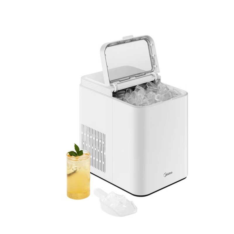 Midea Ice Maker Countertop, Bullet Ice, 26 lbs Daily Production, 2 Ice gallery