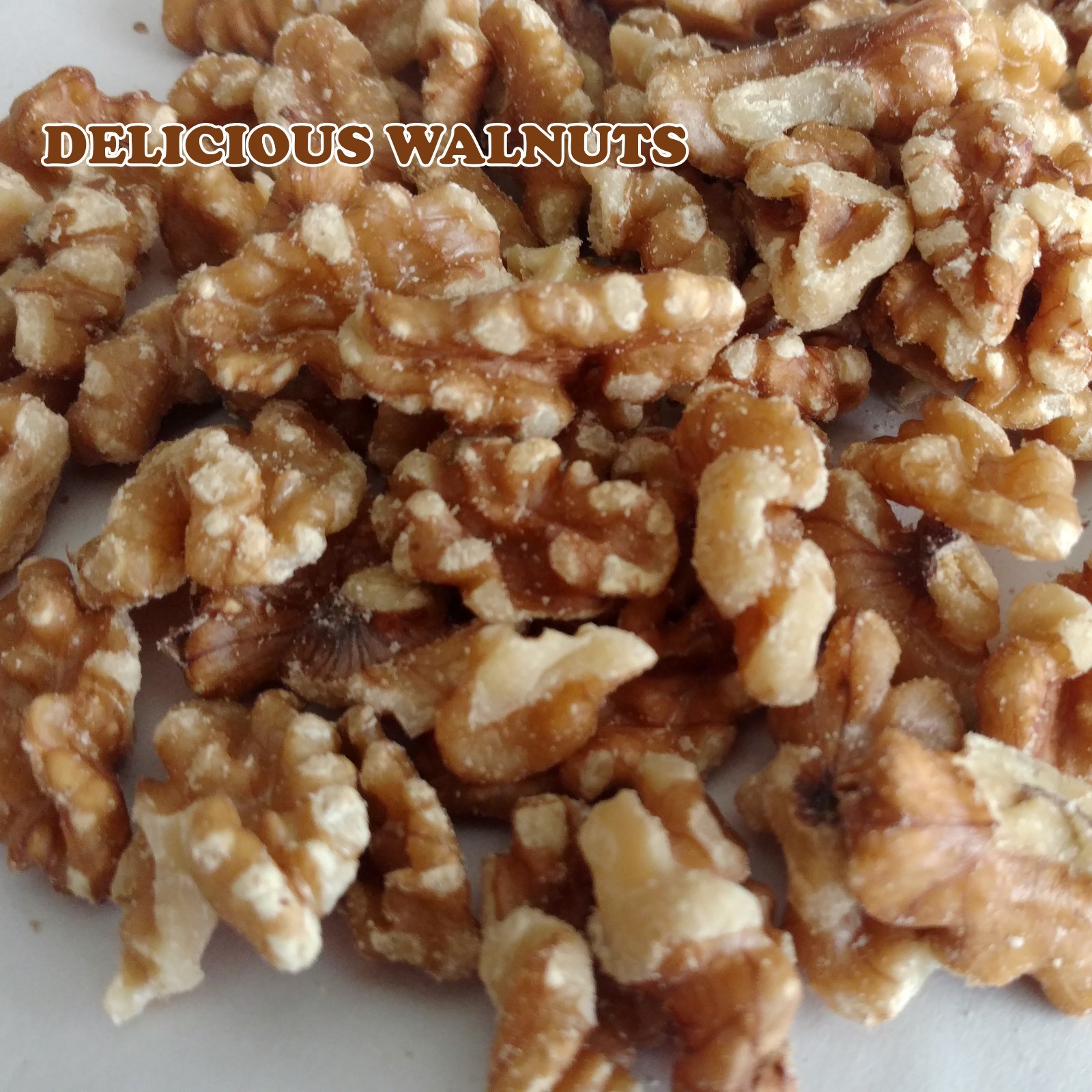 Fresh Walnuts halves and pieces Raw no shell Bulk DELICIOUS ! gallery