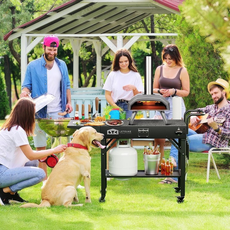 Portable Grill Table for Blackstone Griddle, 450lb Capacity gallery