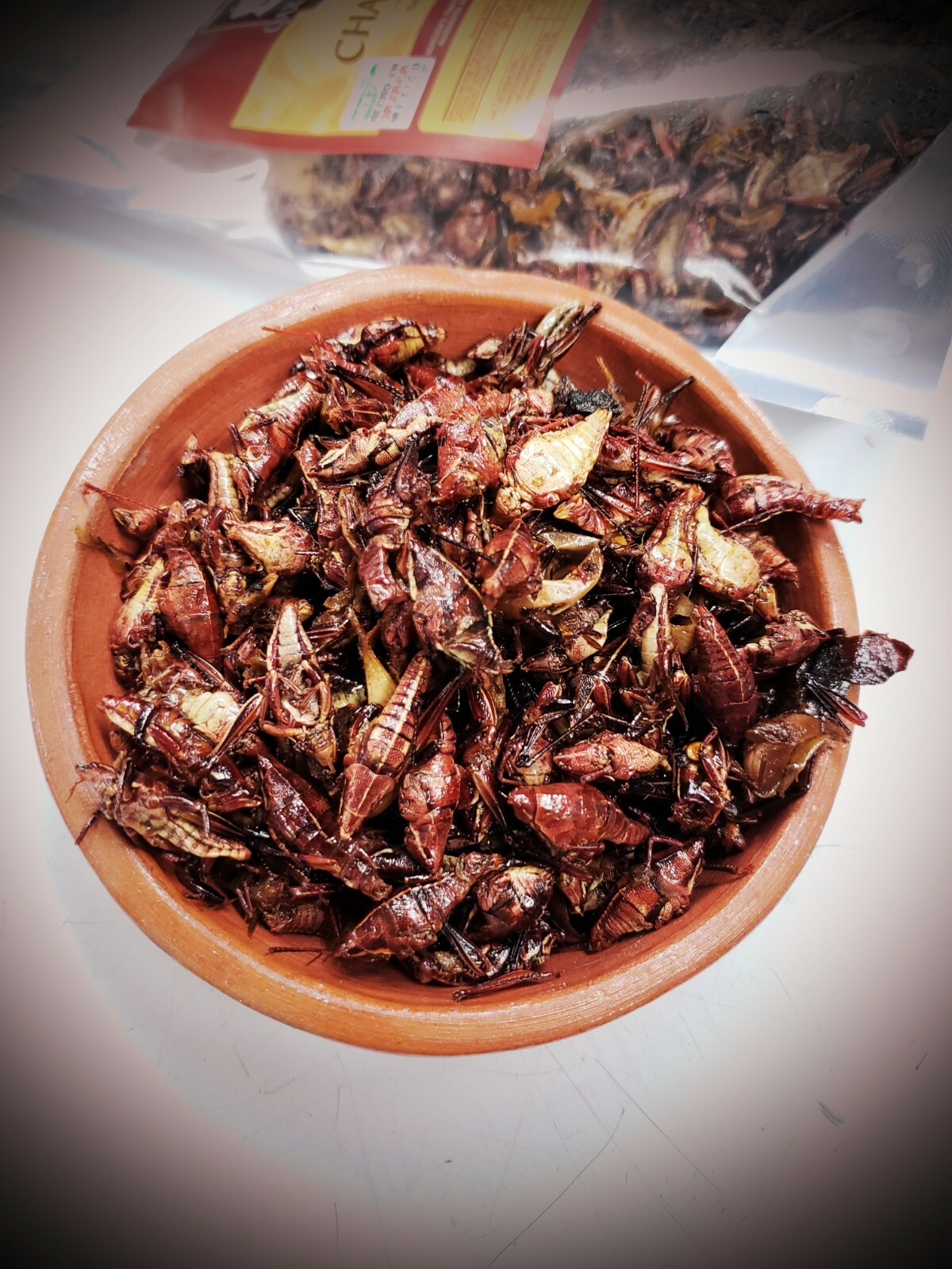 HABANERO CHAPULINES 90 GR (Extra Hot grasshoppers) from OAXACA gallery