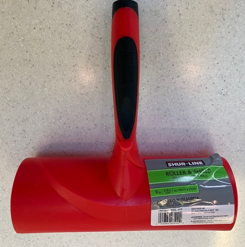 Shur-Line 3510C 9" Adjustable Paint Roller & Splatter Spatter Shield - Pack of 1 gallery
