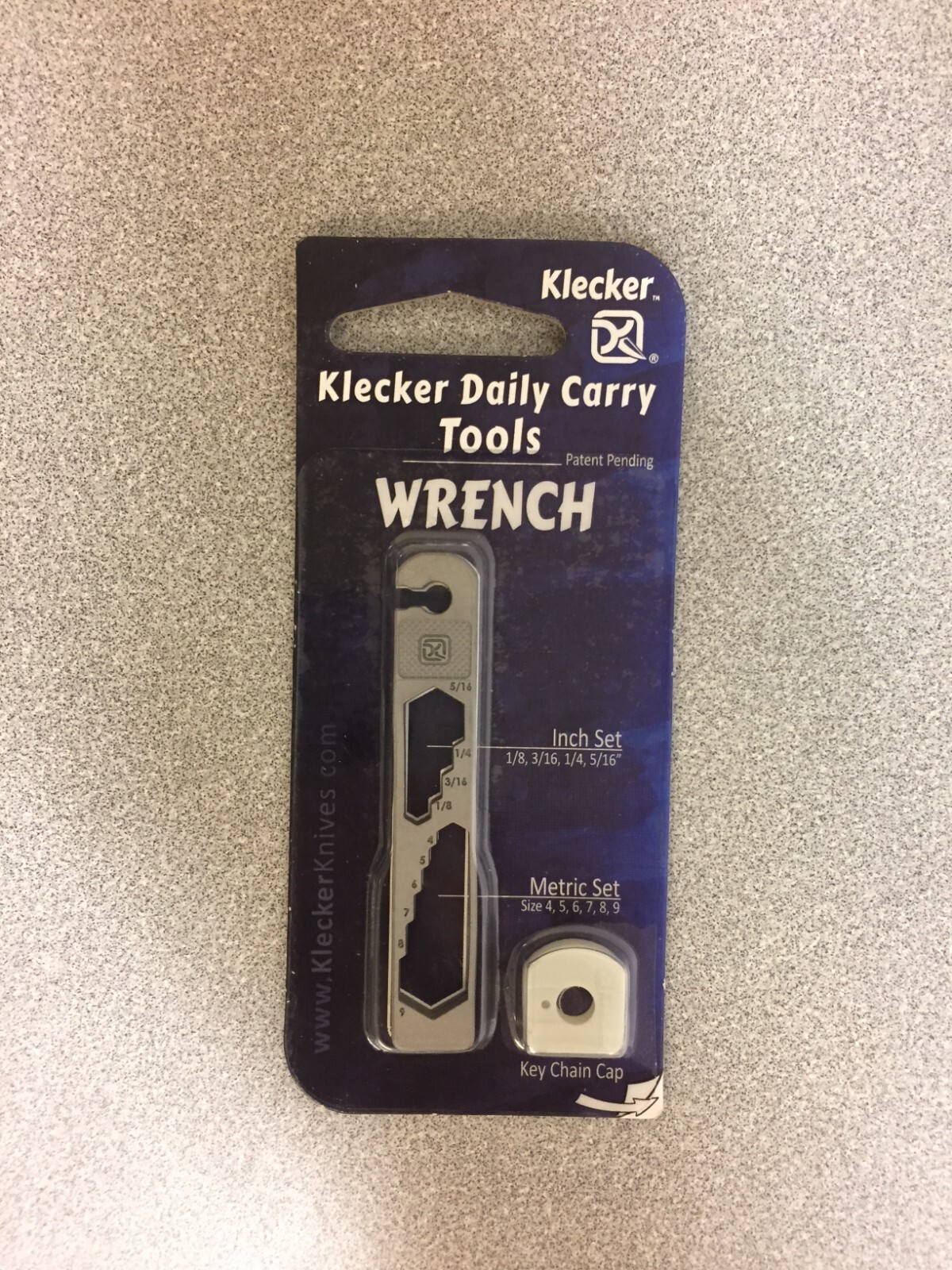 Klecker Knives Stowaway Tools 2.62 in. L Metric and SAE Wrench 1 pc. -Pack of 1 gallery