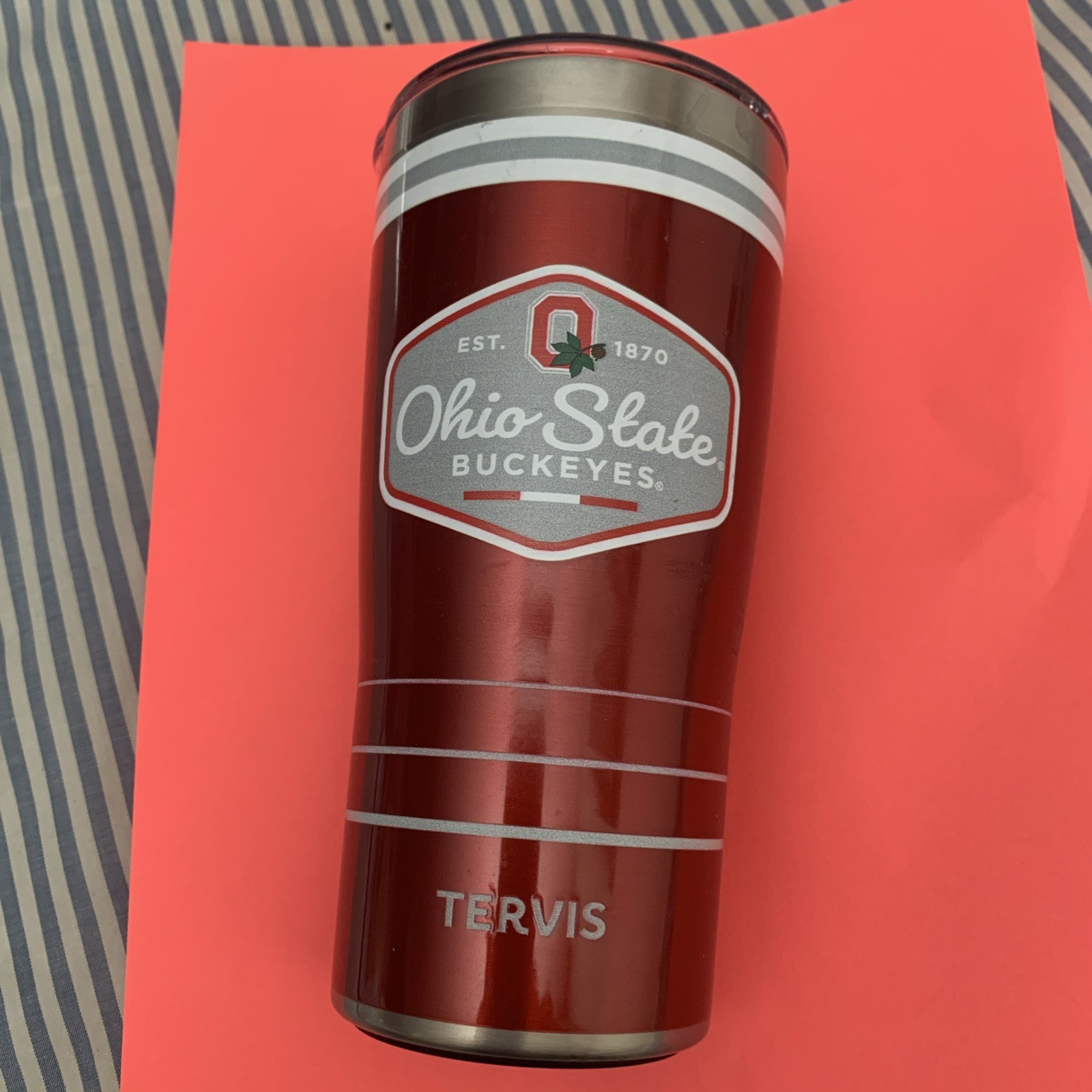 Traveler Ohio State Buckeyes - MVP Triple Insulated Tumbler Multicolor Big 20 Oz gallery