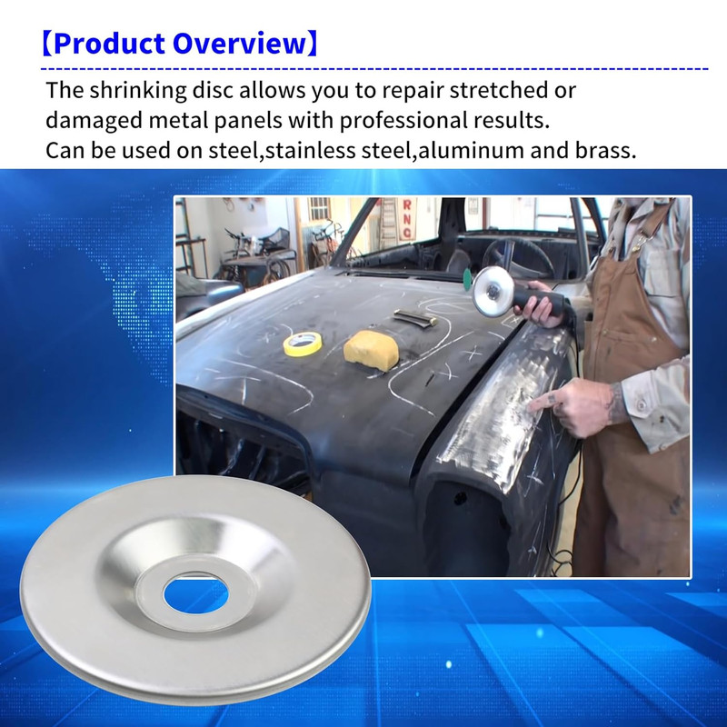 Shrinking Disc 4 ½ Inch Diameter, 055 Inch (1.4Mm) Thick –Sheet Metal Fabricatio gallery