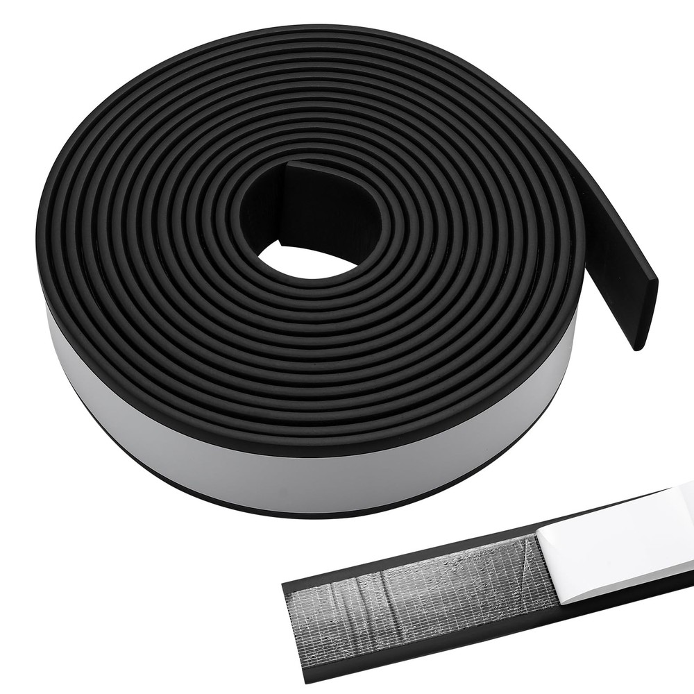 23FT Camper Shell Seal Truck Rubber， 23 feet x 2 "x 0.2"， EPDM Stripping, Tru...