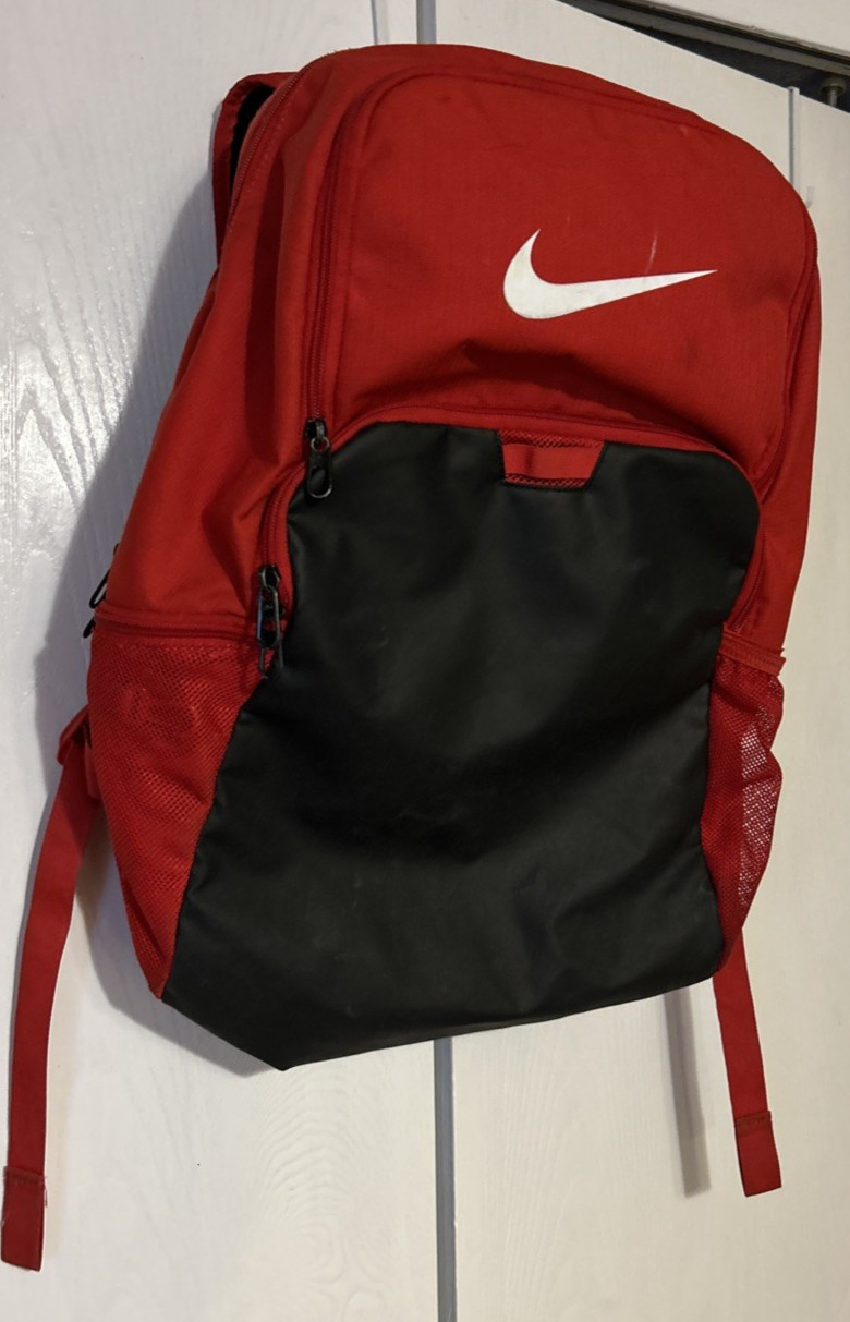 ~ Nike ~  Brasilia Backpack Red and Black Extra Large Backpack Unisex