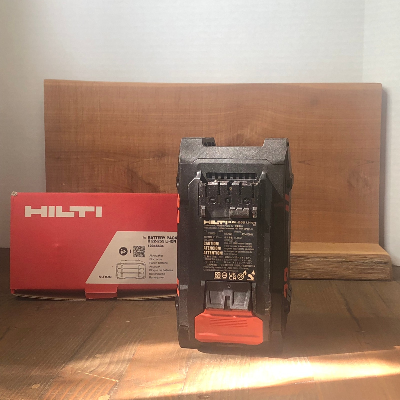 Hilti Battery Pack B22-255 22V 12Ah gallery