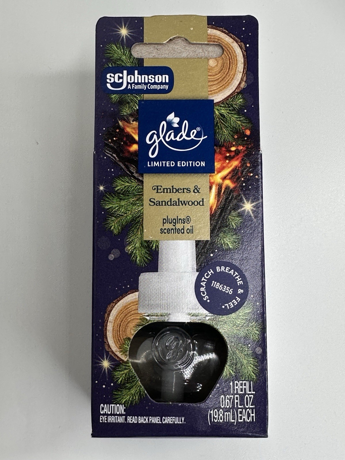 8 PlugIns Refills Air Freshener, Embers & Sandalwood, Scented & Essential Oil gallery