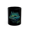 1969 Chevy Nova American Muscle Retro 11oz Black Coffee Mug Car Lover Gift gallery