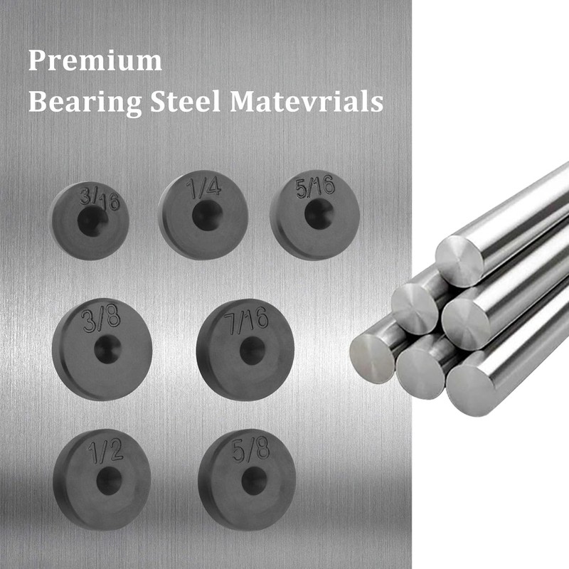 7PCS Double Flare Tool Adapters Set,Brake Line Flaring to Connect... gallery