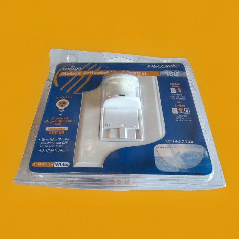 🔥Leviton PR180-1LW Wall Switch Occupancy Sensor / Motion Sensor ~ 1 Unit🔥 gallery