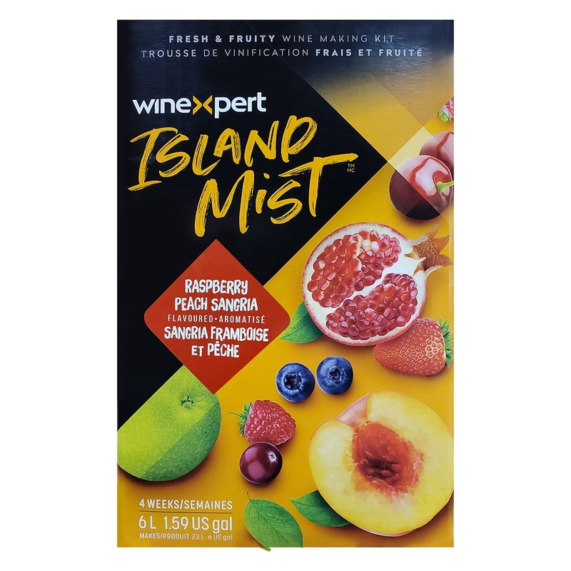 Island Mist Raspberry Peach Wine Making Ingredient Kit gallery